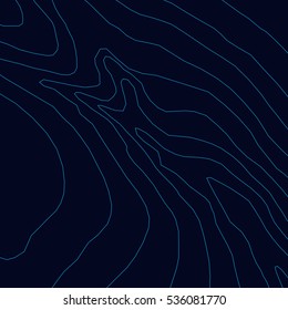 Topographic map background concept.Vector abstract illustration.Geography concept.