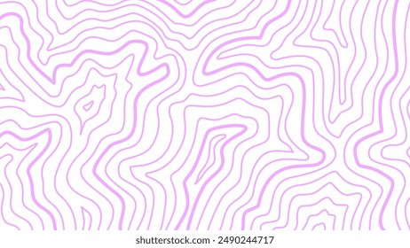 Topographic map background. Topographic contour map background. Contour line. Abstract wavy lines background. Background with topographic contours.