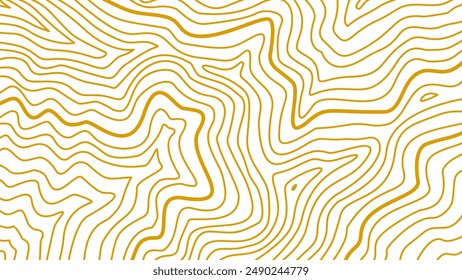 Topographic map background. Topographic contour map background. Contour line. Abstract wavy lines background. Background with topographic contours.