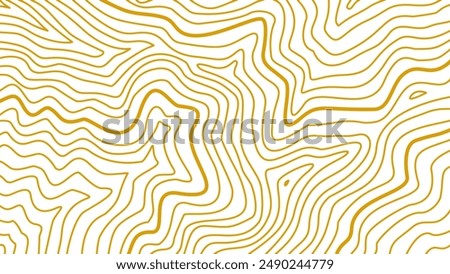 Topographic map background. Topographic contour map background. Contour line. Abstract wavy lines background. Background with topographic contours.