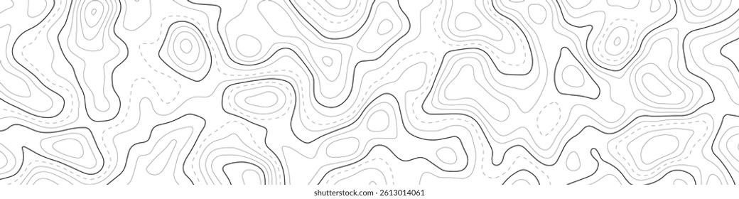 Topographic map background. Topographic line contour map background. Topographic map lines. Geographic abstract grid. 
