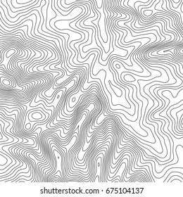 Topographic map background with space for copy . Line topography map contour background , geographic grid abstract vector illustration . Abstract geometric lines .