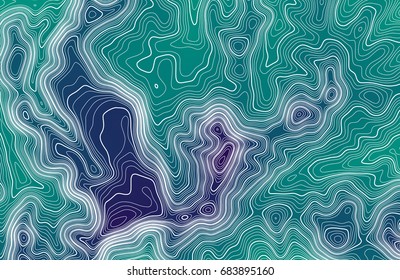 Topographic map background with space for copy . Line topography map contour background , geographic grid abstract vector illustration . Abstract geometric lines .