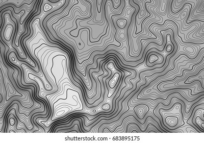 Topographic map background with space for copy . Line topography map contour background , geographic grid abstract vector illustration . Abstract geometric lines .