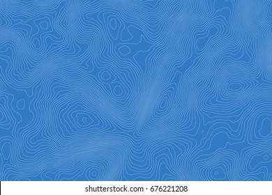 Topographic map background with space for your copy. Vector abstract illustration. 