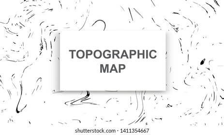 Topographic map contour background.  Line map with elevation. Geographic World Topography map grid abstract vector illustration.