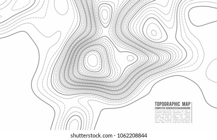 Royalty-free Topographic map contour background. Topo map with ...