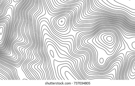 Topographic Map Contour Background Topo Map Stock Vector (Royalty Free ...