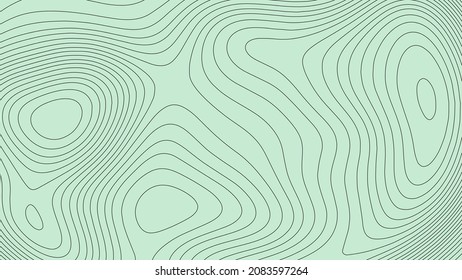 Topographic map. Geographic mountain relief. Abstract lines background. Contour maps. Vector illustration.
