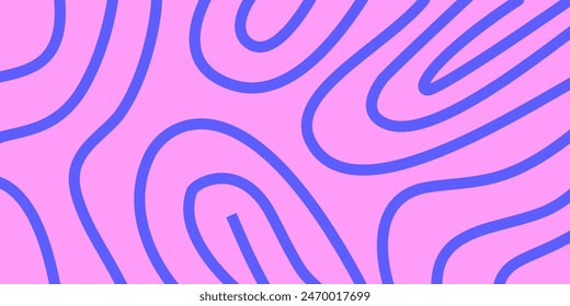 Topographic map line background design