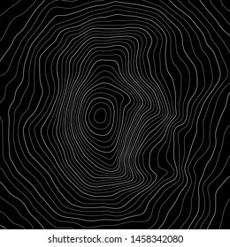 Topographic map lines background. Abstract vector illustration.