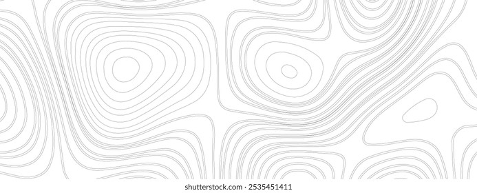 Topographic map patterns, topography line map. Vintage outdoors style. Abstract Topographic Pattern in Black and White. Abstract topographic contours map background.