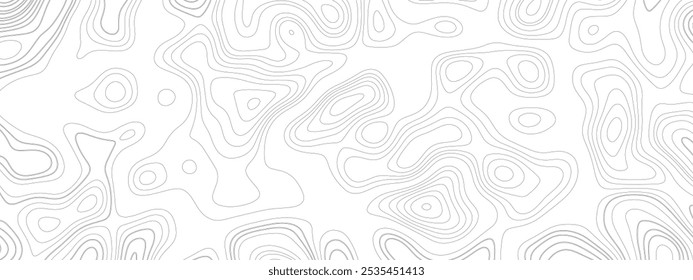 Topographic map patterns, topography line map. Vintage outdoors style. Abstract Topographic Pattern in Black and White. Abstract topographic contours map background.