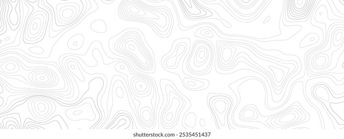 Topographic map patterns, topography line map. Vintage outdoors style. Abstract Topographic Pattern in Black and White. Abstract topographic contours map background.