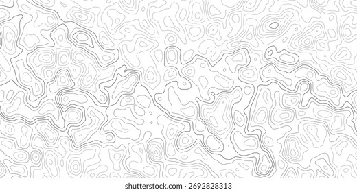 Topographic map patterns, topography line map. Vintage outdoors style, Topography map background. Vector geographic contour map.	