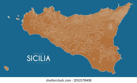 Carte Sicile Images Photos Et Images Vectorielles De Stock Shutterstock