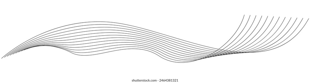 topographic map for studying, curvy abstract art lines for decoration