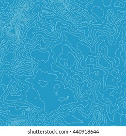 Topographic map vector , Topography lines art contour , mountain hiking trail , Shape vector design. Computer generated topographic map .