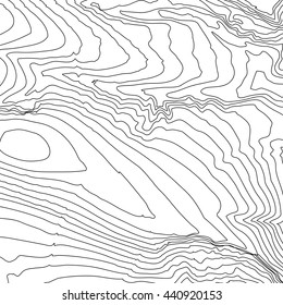 Topographic map vector , Topography lines art contour , mountain hiking trail , Shape vector design. Computer generated topographic map .