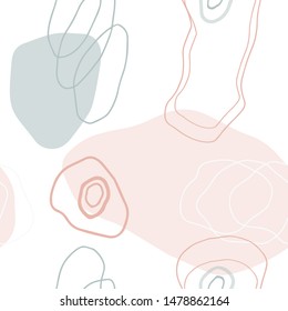 Mapas topográficos.Diseño moderno y sin fisuras. Fondo de la ilustración del vector. Diseño abstracto de la superficie dibujada a mano