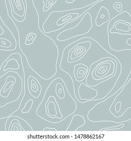 Topographic maps. Modern seamless pattern. Vector illustration background. Abstract hand drawn surface pattern design