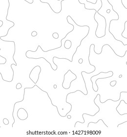 Topographic vector map. Vector illustretion. Geographi map in contours and lines.