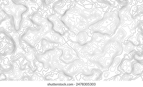 Topography background. Vector banner. Topography background. Vector geographic contour map. Background of the topographic map. Topographic map lines, contour background.	