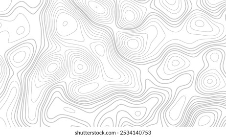 Topography background. Vector banner. Topography background. Vector geographic contour map. Background of the topographic map. Topographic map lines, contour background.