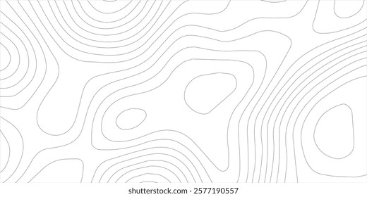 Topography background. Vector banner. Topography background. Vector geographic contour map. Background of the topographic map. Topographic map lines, contour background. 