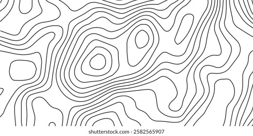 Topography background. Vector banner. Topography background. Vector geographic contour map. Background of the topographic map. Topographic map lines, contour background. 