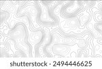 Topography background. Vector banner. Topography map background. Vector geographic contour map. Background of the topographic map. Topographic map lines, contour background.	