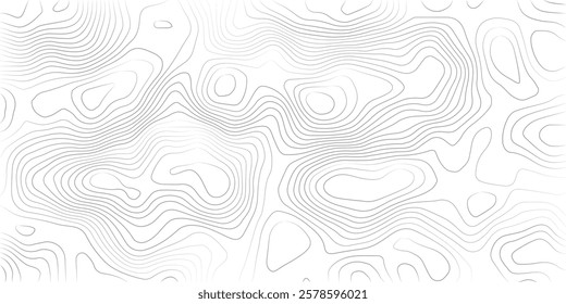 Topography background. Vector banner. Topography map background. Vector geographic contour map. Background of the topographic map. Topographic map lines, contour background. 