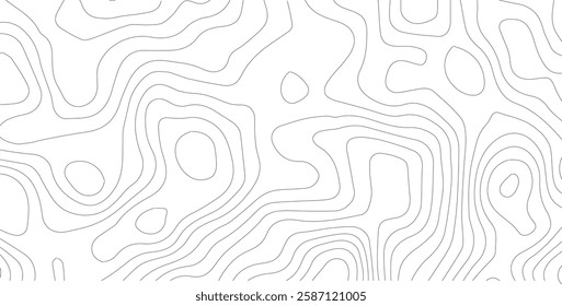 Topography background. Vector banner. Topography map background. Vector geographic contour map. Background of the topographic map. Topographic map lines, contour background. 