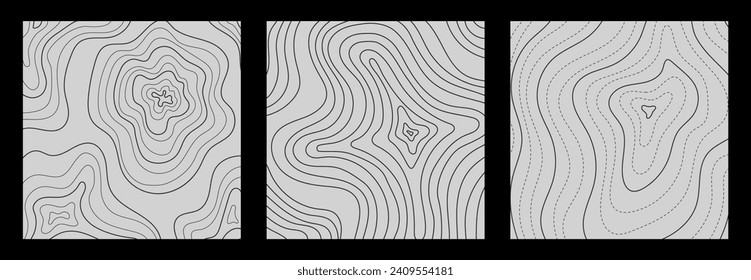 topography background wavy line texture