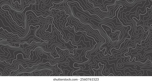 Topography Backgrounds Web graphics.Topographic map material for designing nature, mountain climbing, camping, etc.