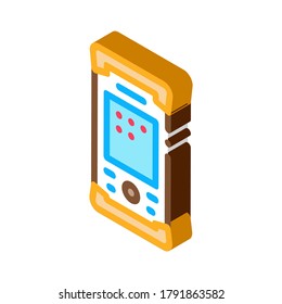 Topography Characteristics Icon Vector. Isometric Meadow Landscape Topography Knowledge, Geodetic Inspection sign. color isolated symbol illustration