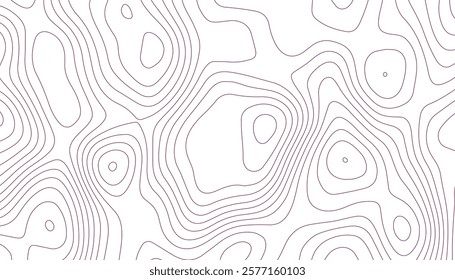 Topography and geography map grid abstract backdrop. Abstract wavy line paper cut with Topographic canyon geometric map relief texture with curve.