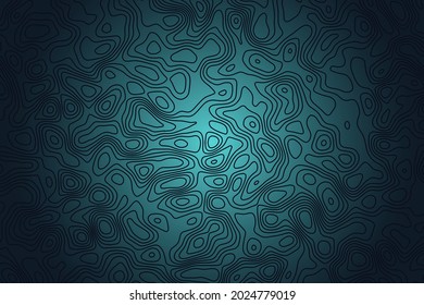 Topography line art background design