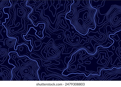 topography map abstract  pattern background