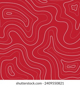Topography map background texture outline