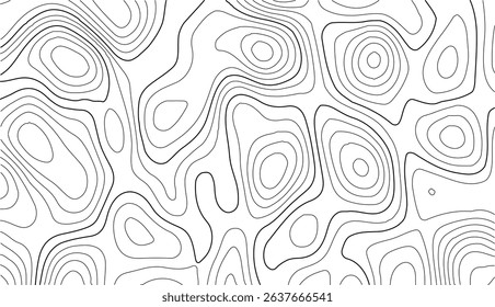 Topography vintage style background with organic elevation lines, earthy cartographic grid, and mountainous terrain details ideal for design templates, nature branding, wilderness map-themed artwork