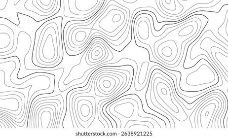 Topography vintage style background with organic elevation lines, earthy cartographic grid, mountainous terrain details ideal for design templates, nature branding, or wilderness map-themed artwork.