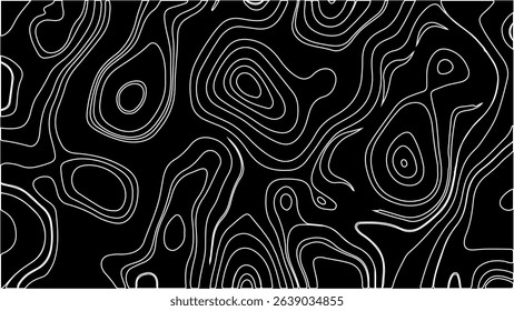 Topography vintage style background with organic elevation lines, earthy cartographic grid, mountainous terrain details ideal for design templates, nature branding, or wilderness map-themed artwork.