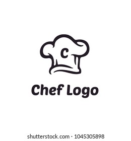 Toque Chef Cooking Hat Kitchen Restaurant for Bakery Pizza logo design inspiration