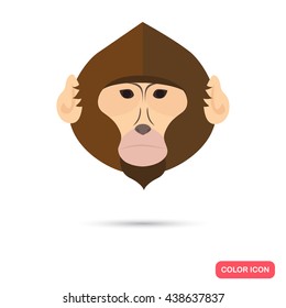 Toque color flat icon