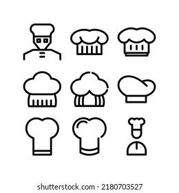 toque icon or logo isolated sign symbol vector illustration - Collection of high quality black style vector icons
