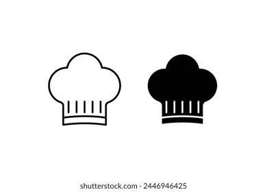 toque icon, symbolizing culinary excellence, craftsmanship, and professionalism in cooking