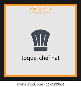 toque  vector icon