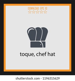toque  vector icon