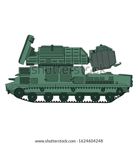 Tor missile system. Short-range surface-to-air missile system